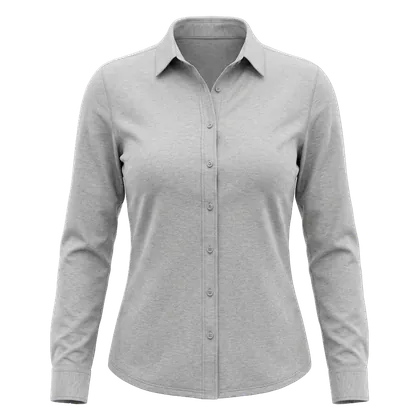 Camisa dama entallada personalizable con tu logo – camisas tipo Columbia en Villavicencio