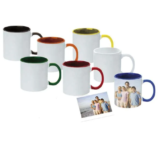 Mugs publicitarios de colores personalizables